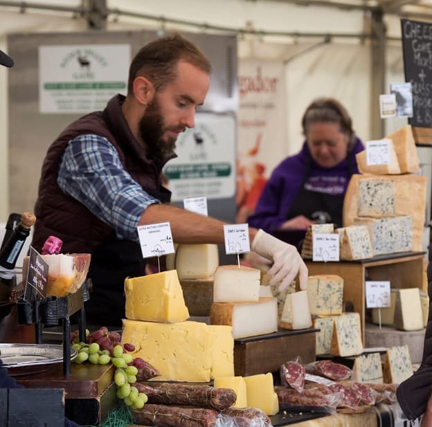Delicious Kent-produced cheese and charcuterie