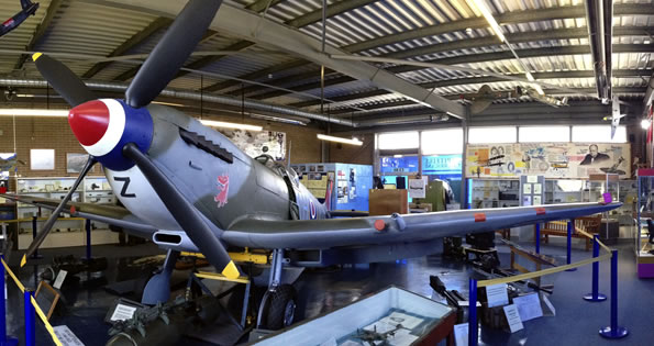 Spitfire and Hurricane Museum Manston Half Term activities blog by Broadstairs Apartments