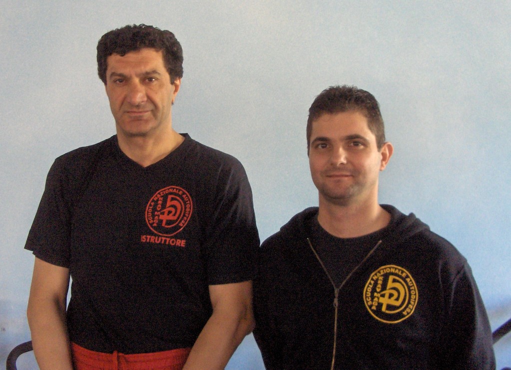 Con Stefano Secci, responsabile tecnico della Scuola Nazionale Autodifesa Krav Maga