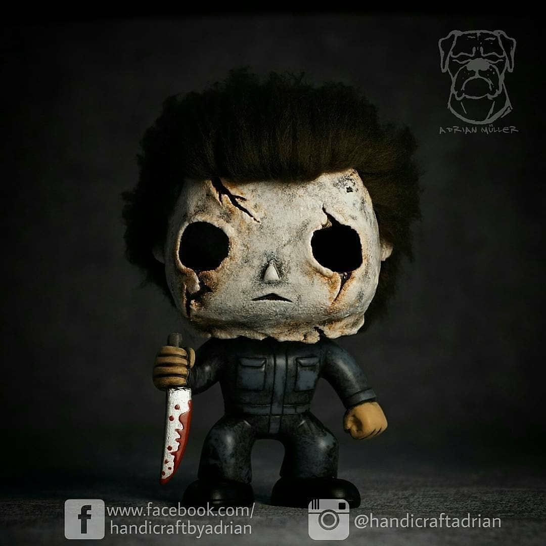 Custom Michael Myers Funko Pop - handicraftadrian