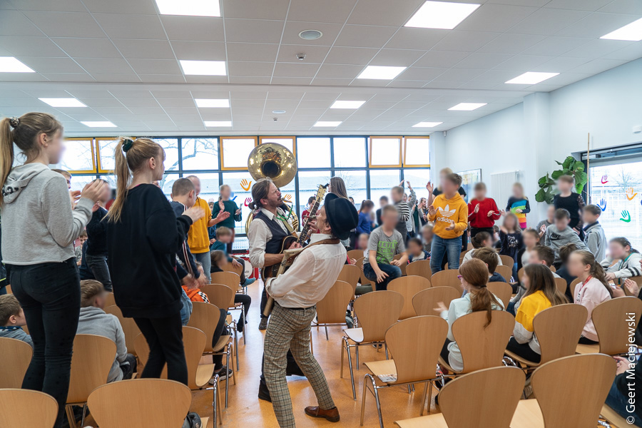 Schülerkonzert mit Triple Trouble 