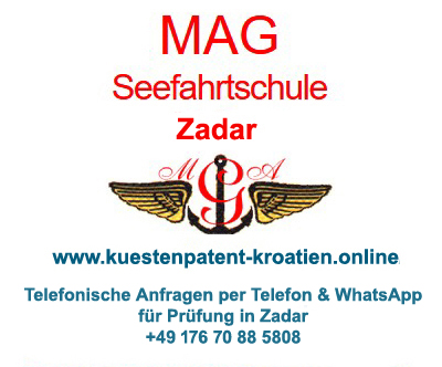 Anzeige: MAG Seefahrtschule ZADAR © MAG Lifestylemagazin