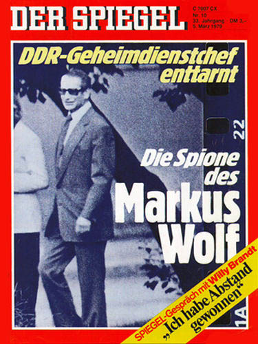 Romeo Honigfallen des Geheimdienstes der DDR, Agenten und Spione des MfS der STASI: Markus Wolf