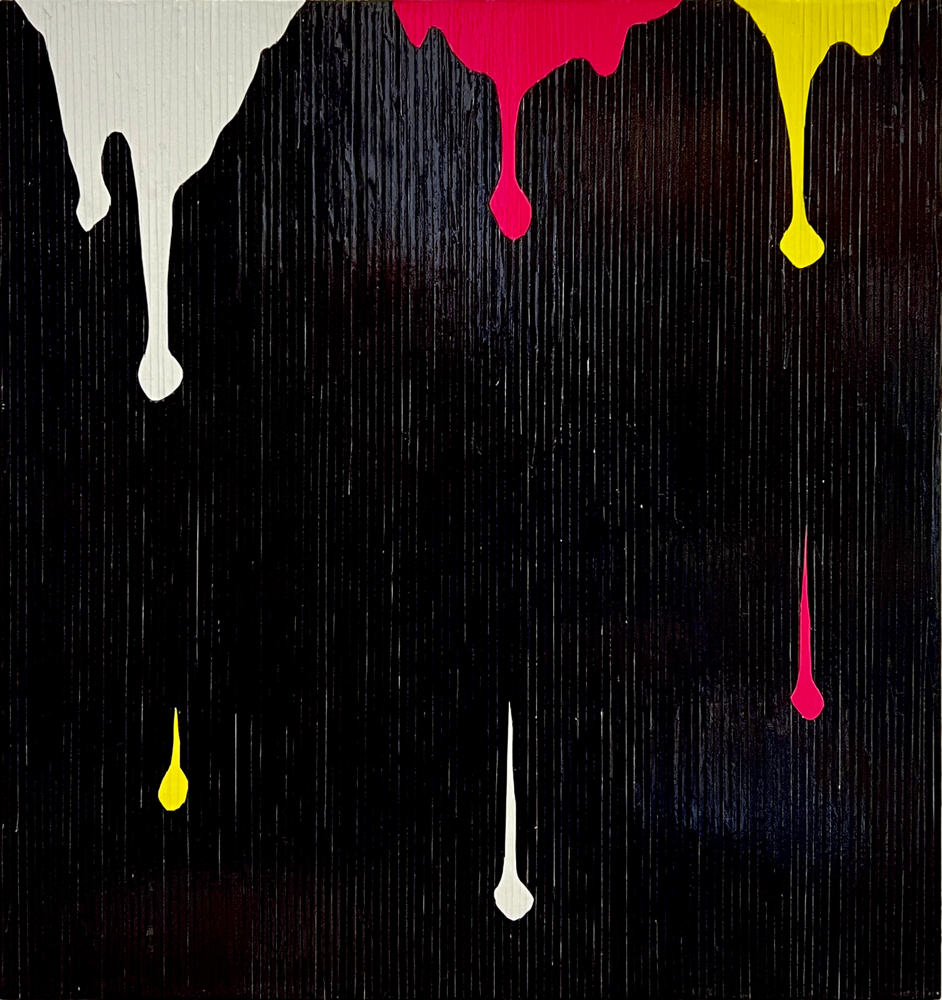 Shell Game, 80 x 80 cm, 2024
