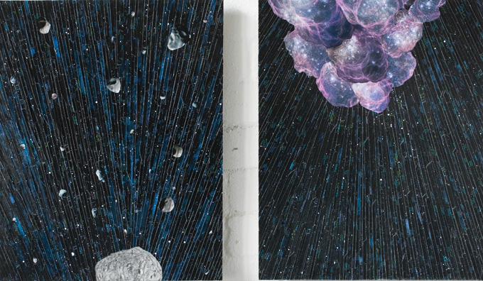 Energie, each 50 x 40 cm, 2009