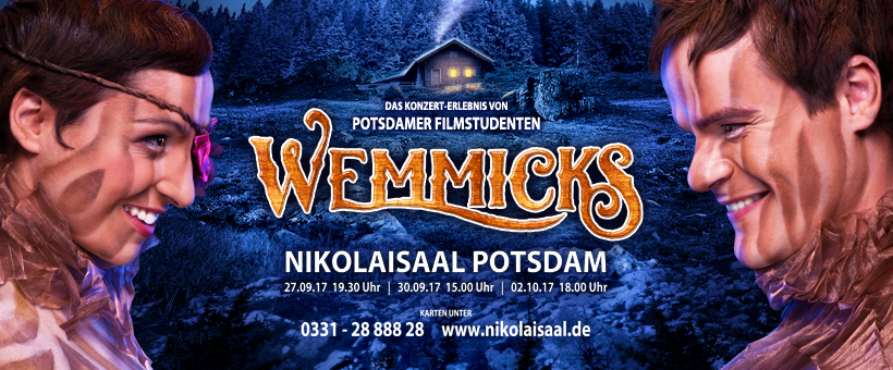 Wemmicks Das Musical - Plakat Shooting - Lasarah Sattler & Tom Schimon; Foto: Studio Fotostyle Marcel Wagner