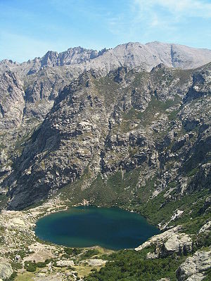 le lac de Melo vu depuis le Capitello