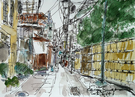 神奈川県・鎌倉の裏通り