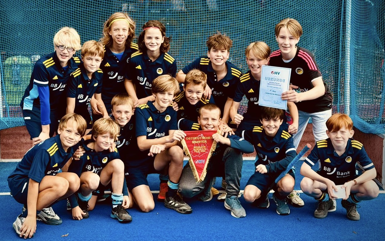 U12 Jungs beenden tolle Saison mit dem Gewinn der Ostdeutschen Meisterschaft