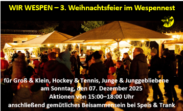 Anmeldung: 3. Weihnachtsfeier