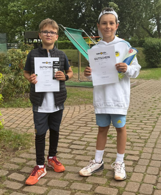 Valentin Knieß gewinnt den NTC Kids Cup U10