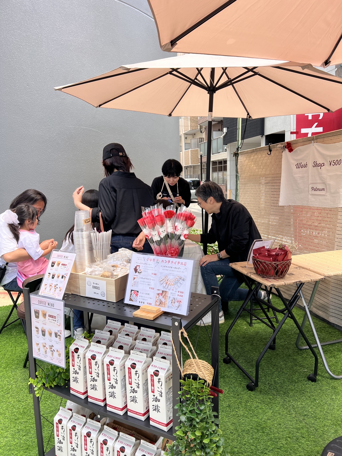 (イベントレポート) 母の日 ハンドメイド x コーヒー工房