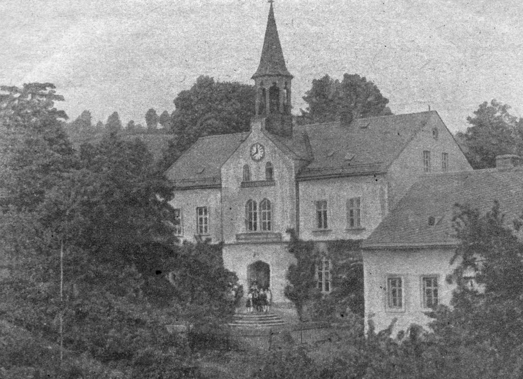 Bild: Wünschendorf Erzgebirge Schule 1950