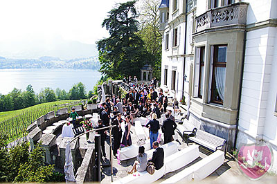 Hochzeit Heiraten Schloss Meggenhorn Meggen DJ