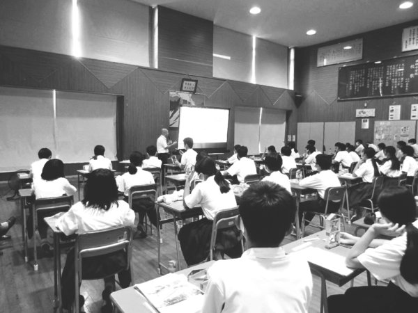 Lecture @門司中学校