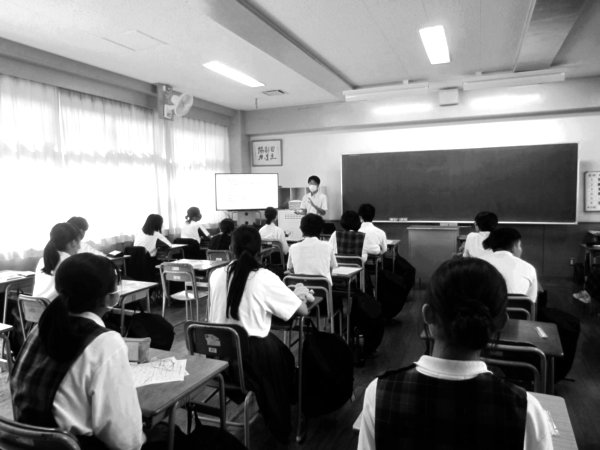 Lecture @尾倉中学校