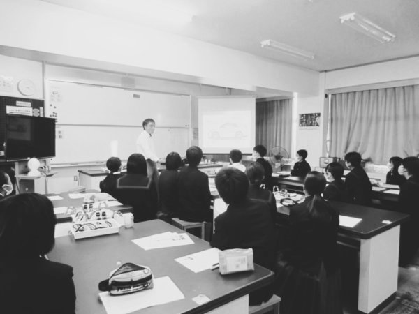 Lecture @曽根中学校