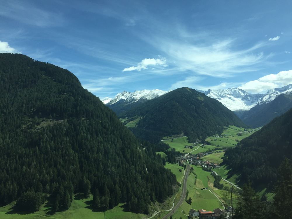 Durch die Berge zurück nach Hause