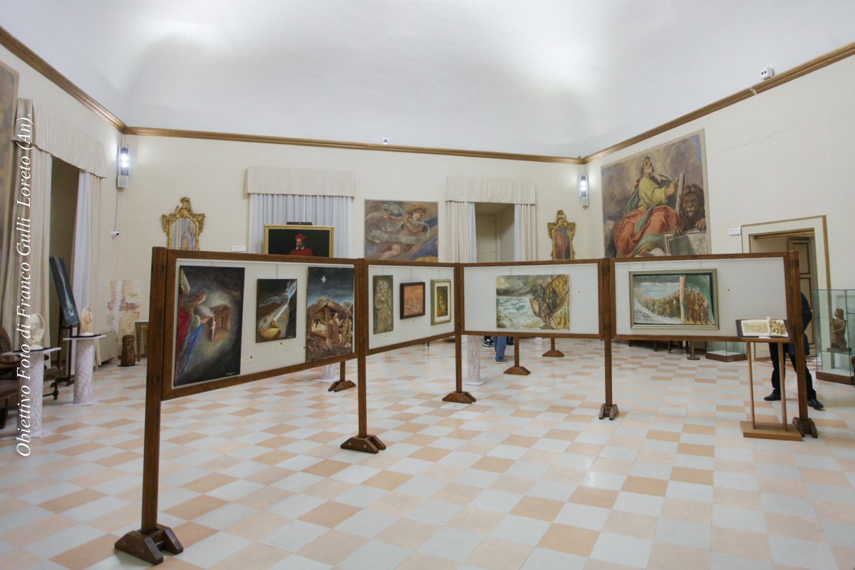 Panoramica sala espositiva