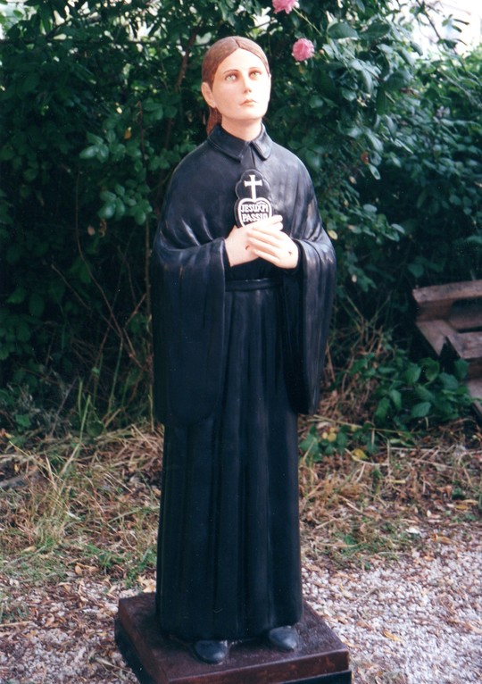 S. Gemma Galgani, mastice pietrificante, Lucca 1999