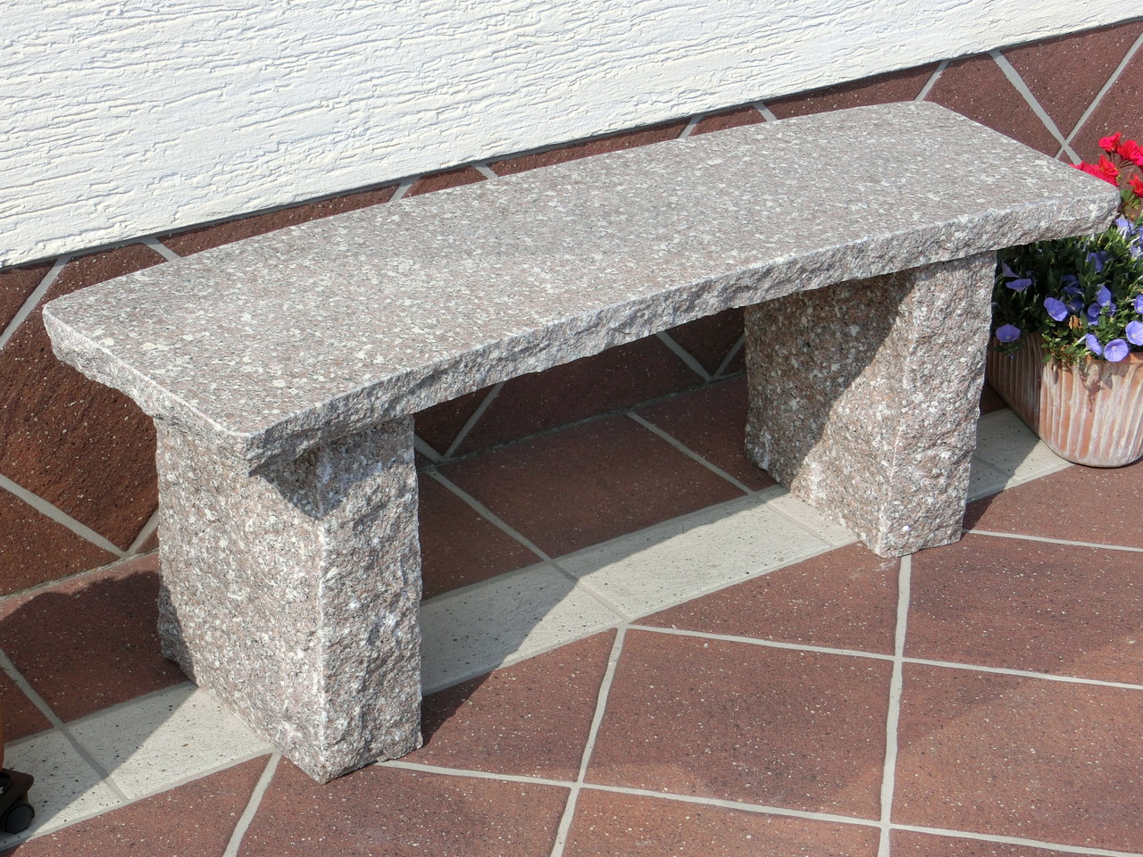Steinbank Gartenbank Gartenmöbel StoneProducts GbR