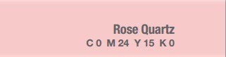 rose quartz, color de moda, color 2016