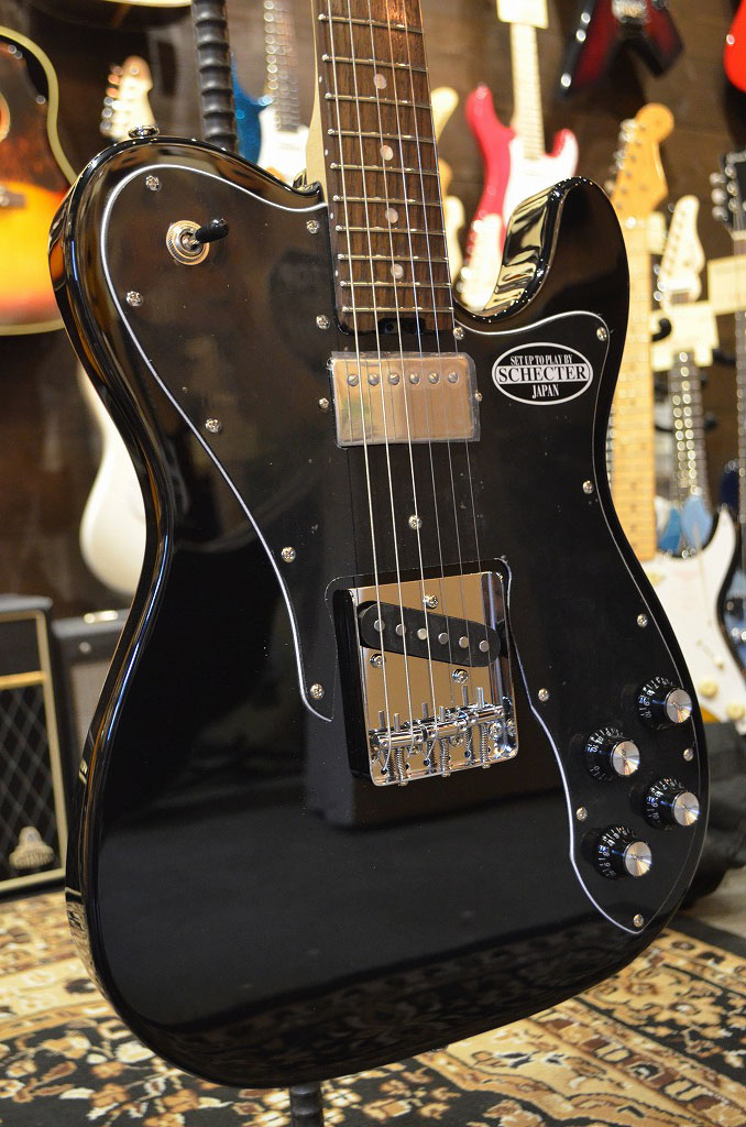SCHECTER OL PT CTM テレキャスター　カスタムタイプ SCHECTER OL-PT-CTM BLK R シェクター テレキャスターカスタム