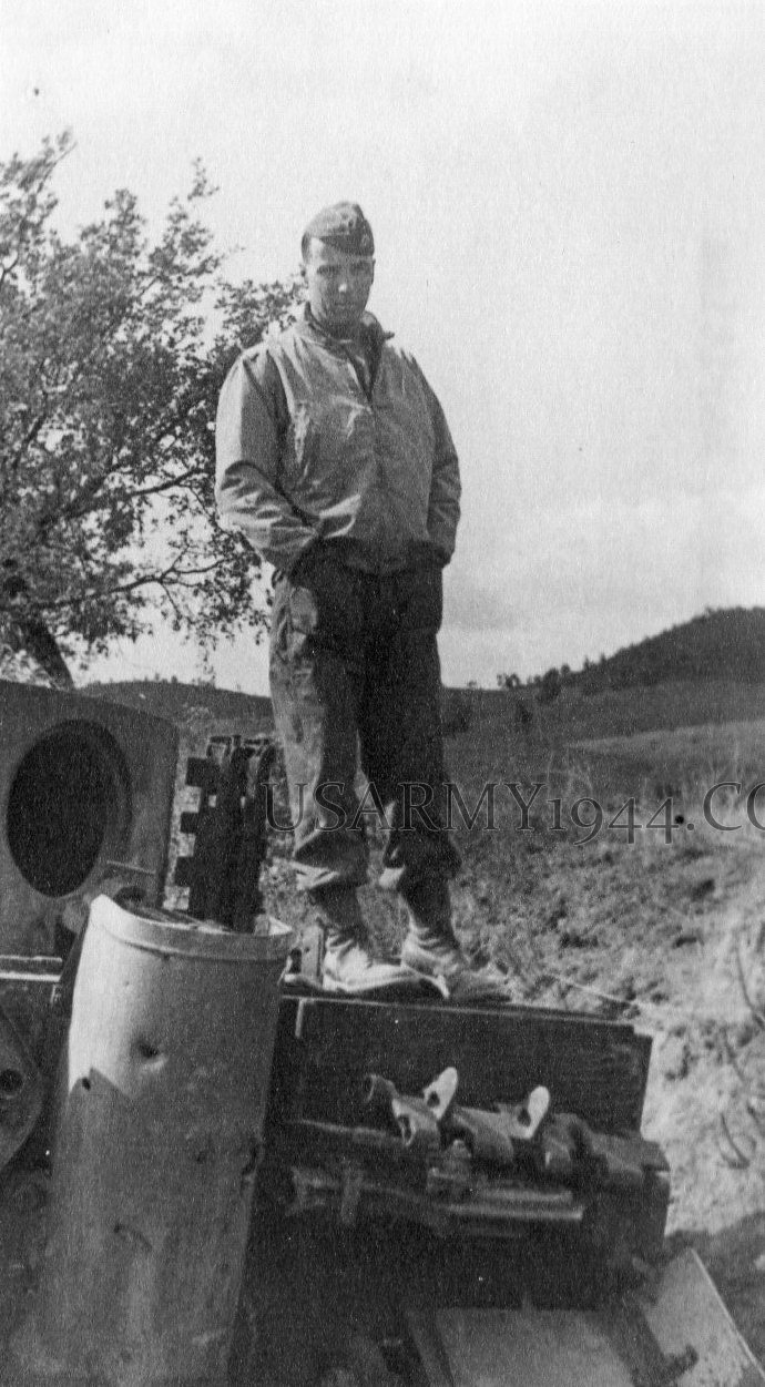 Capt. Mark Reardon Near Massa Marittima  1944