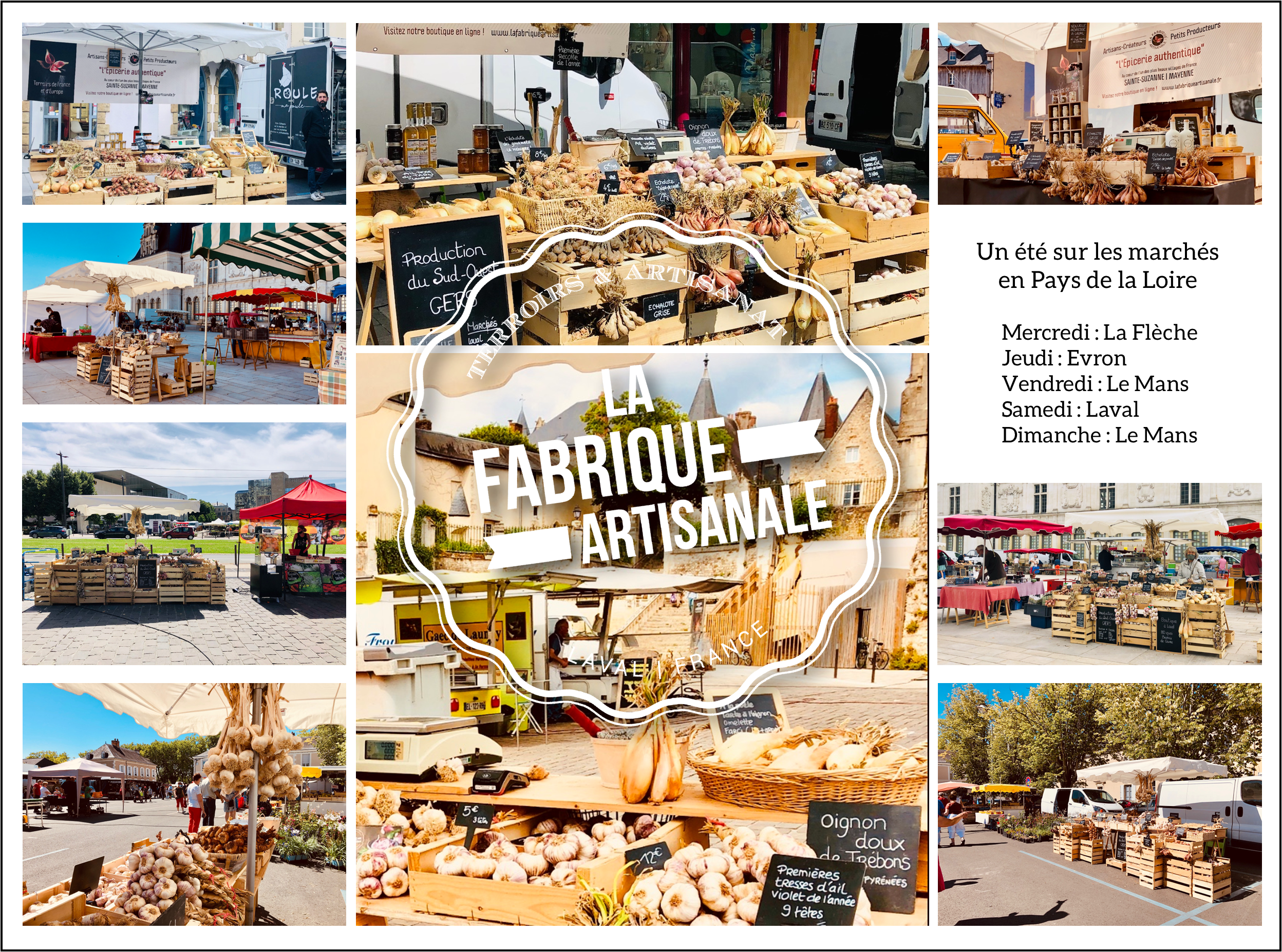 Tournée de marchés en Pays de la Loire | Année 2020