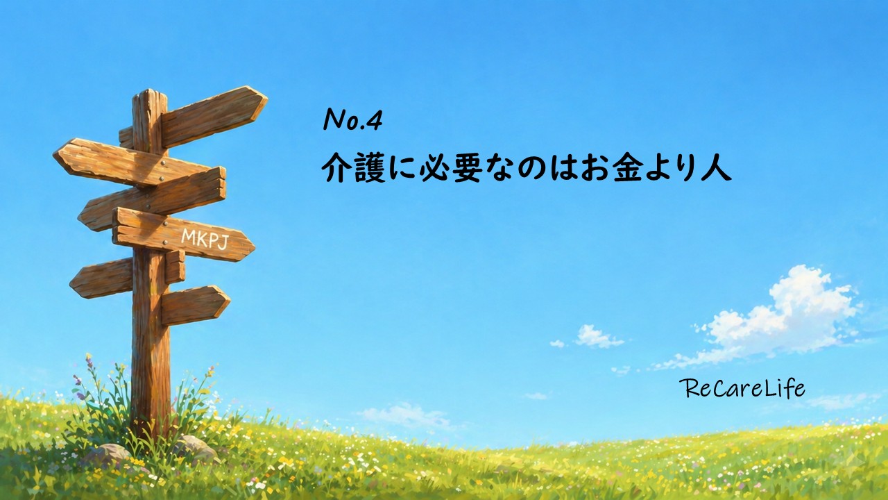 介護に必要なのはお金より人