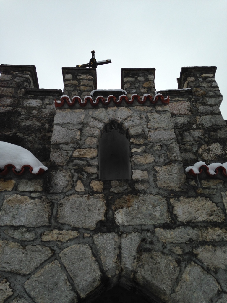 Eingang zur Grabkapelle des Kalvarienbergs bei Füssen