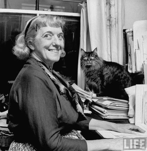 Clementine Paddleford y su "espíritu profético", 1958.