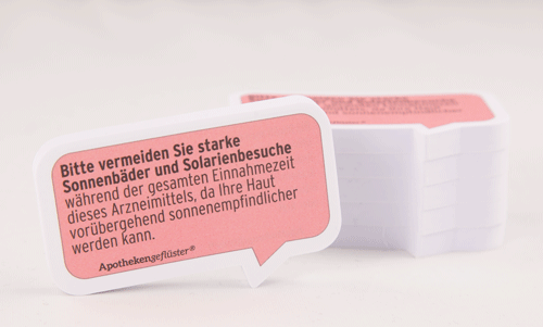 Apothekengeflüster® - Sonne vermeiden