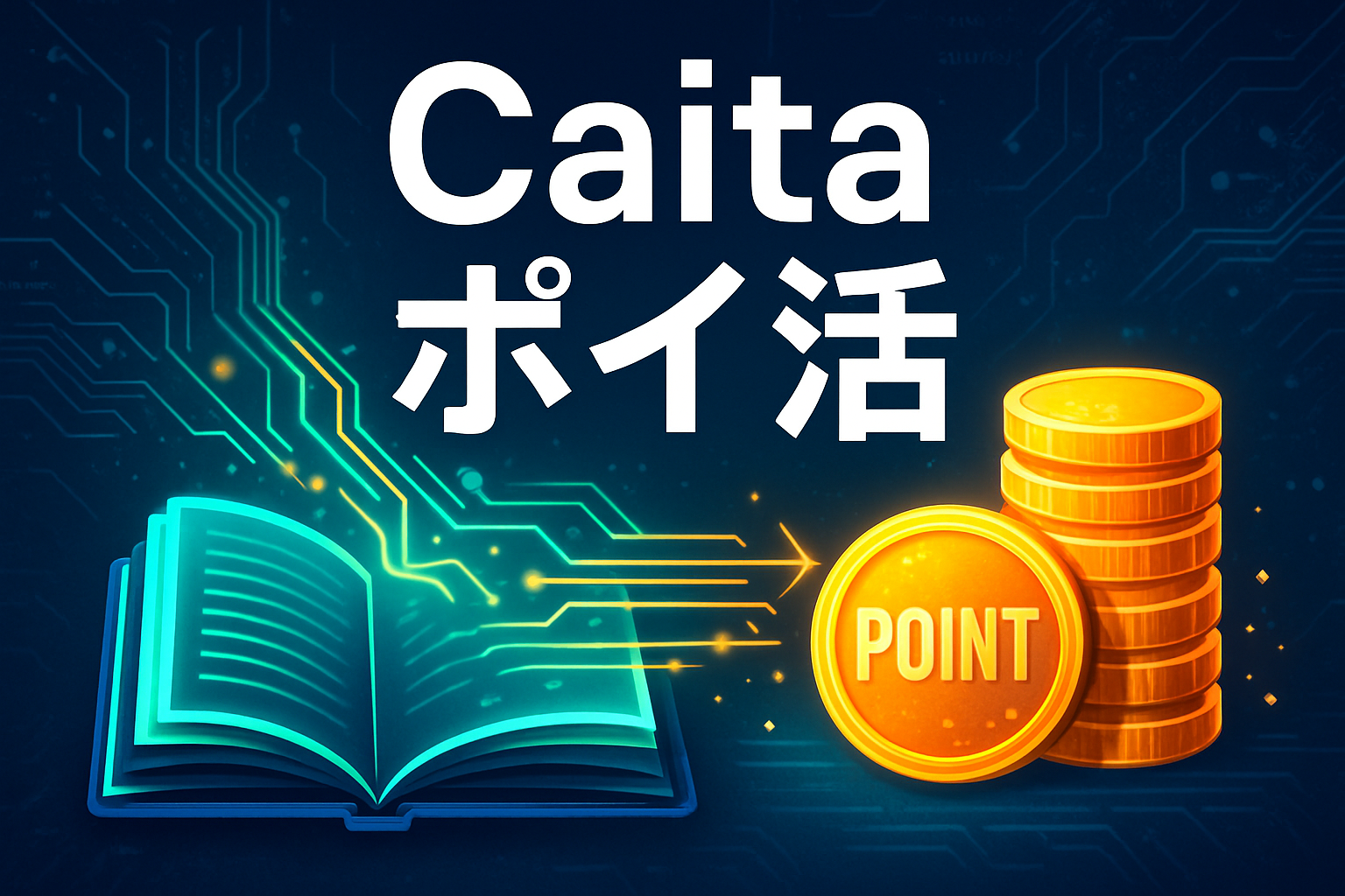 【最新】読書でポイ活！小説投稿サイト「Caita」の評判・稼ぎ方・メリット/デメリットを徹底解説【副業】