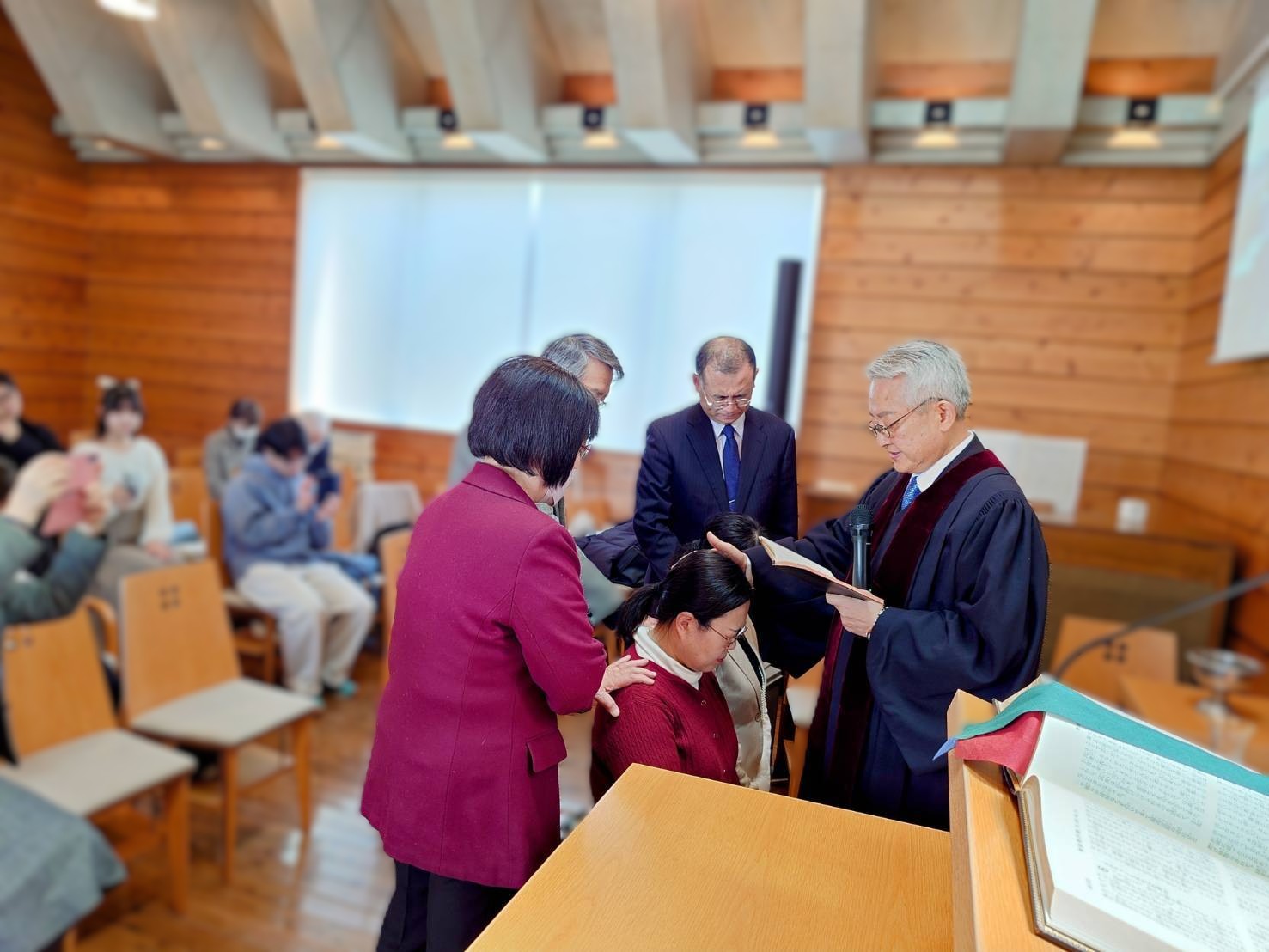 ３．９　執事任職・就職式