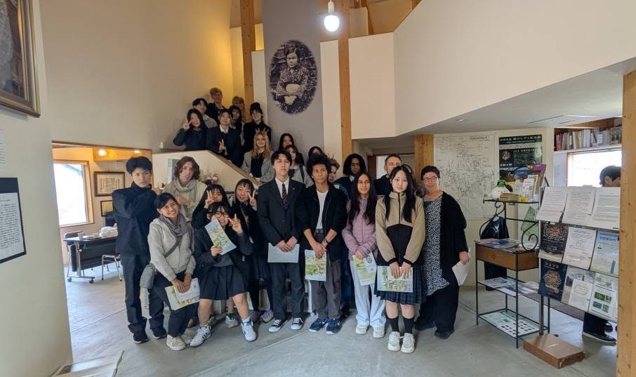 ニュージーランドから高校見学旅行が来ました
