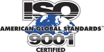 Logo of ISO-9001 Certification by American Global Standards