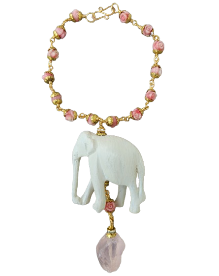 Magic Elephant Glücksbringer "Enchantment rose quartz" 59,95