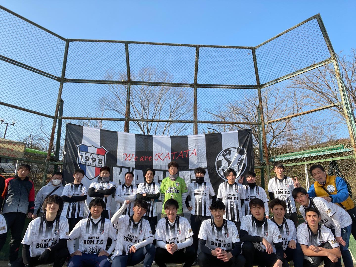 2023年2月12日（日）大津市皇子ヶ丘公園グランド