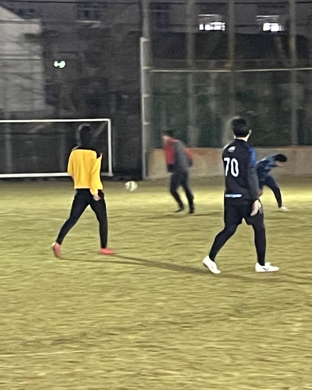 2022年1月19日（木）19:00〜堅田体育協会青年サッカーチーム堅田ボンバーズ練習視察❗️