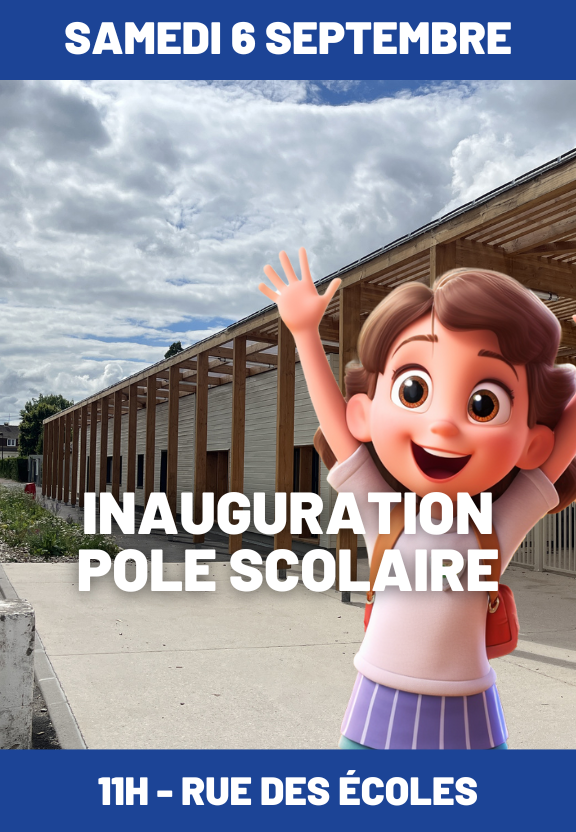 Inauguration du pôle scolaire
