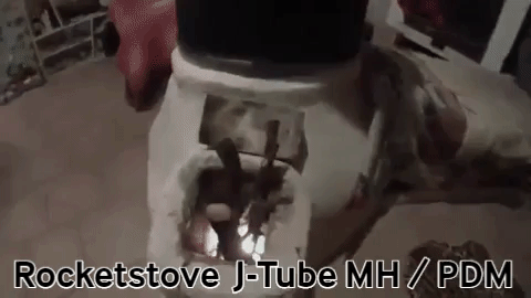 Rocket Stove J-tube - DIY
