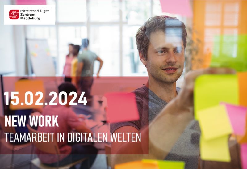 Mein Workshop für Mittelstand digital zu New Work - Teamarbeit in digitalen Welten