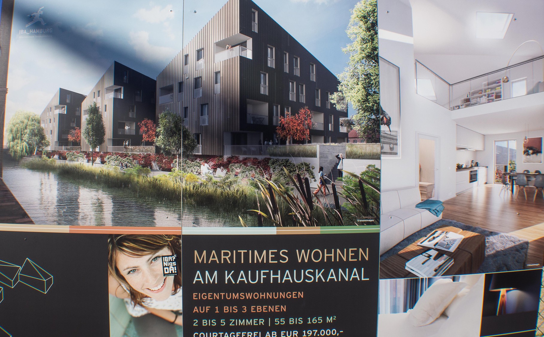 Maritimes Wohnen am Kaufhauskanal