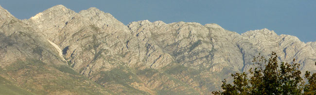 Bild: Gebirgskette Witzen Mountains bei Tulbagh