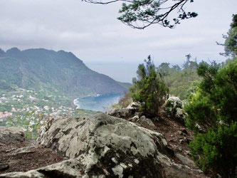 Bild: Blick vom Eagle Rock zum Meer