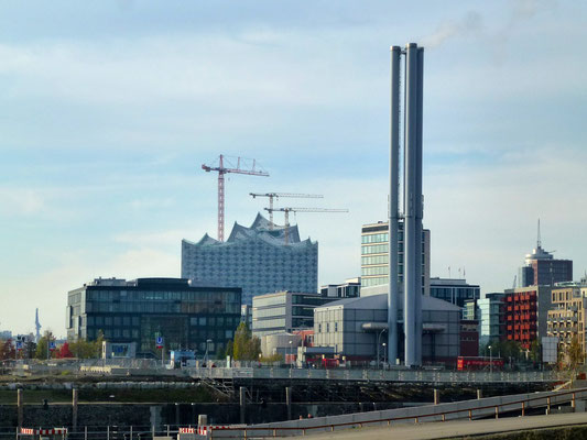 Bild: Heizkraftwerk Vattenfall in der HafenCity