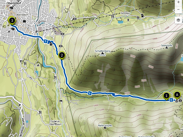 Bild: Wanderung Oytal nach Oberstdorf