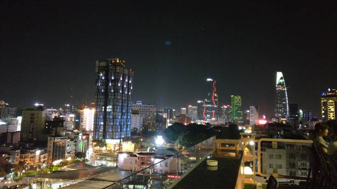 Bild: Saigon bei Nacht