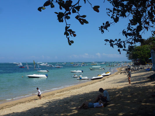 Bild: Strand in Sanur auf Bali
